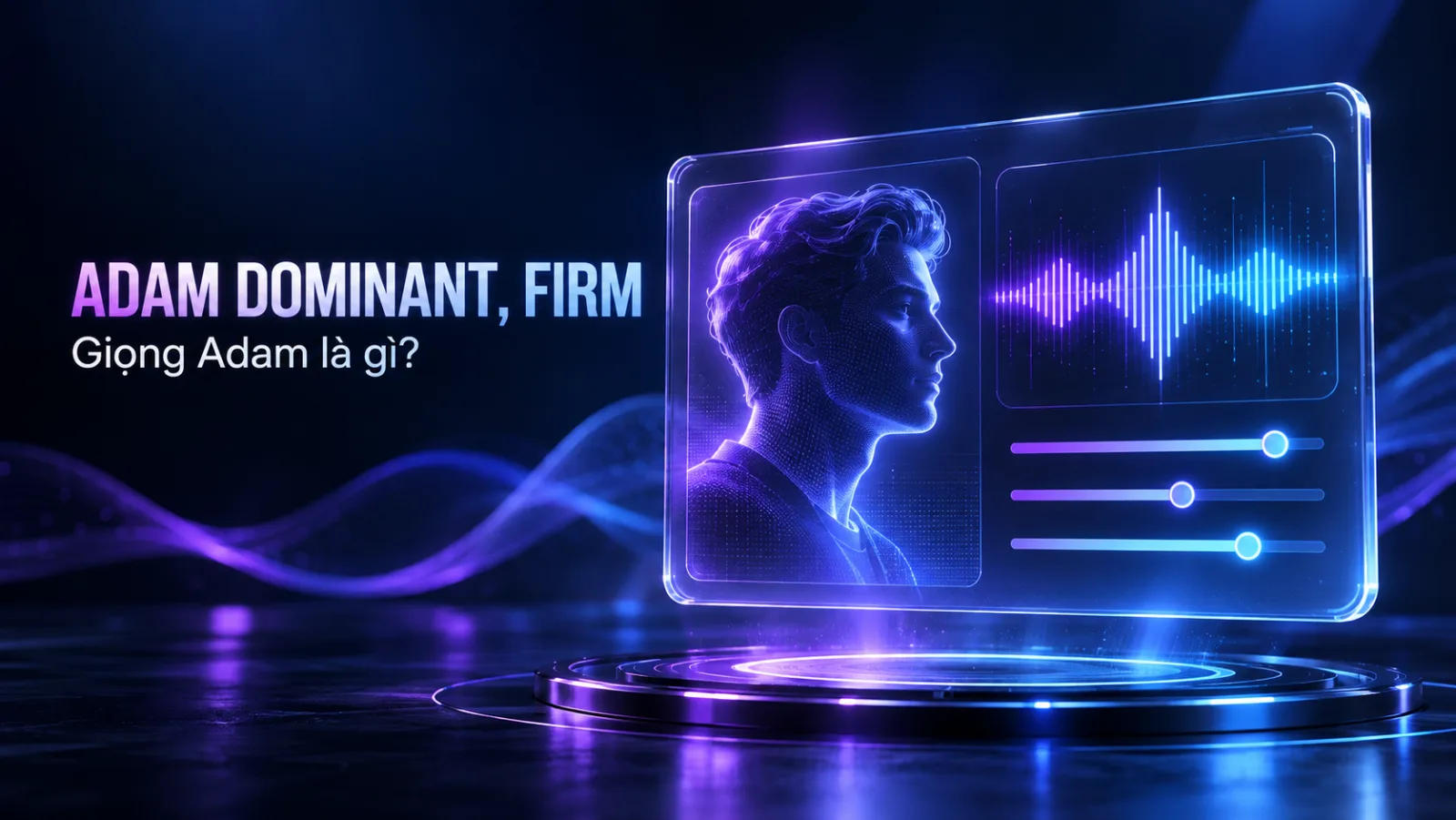 Giọng Adam ElevenLabs “Dominant, Firm” là gì? Giải mã giọng Adam TikTok