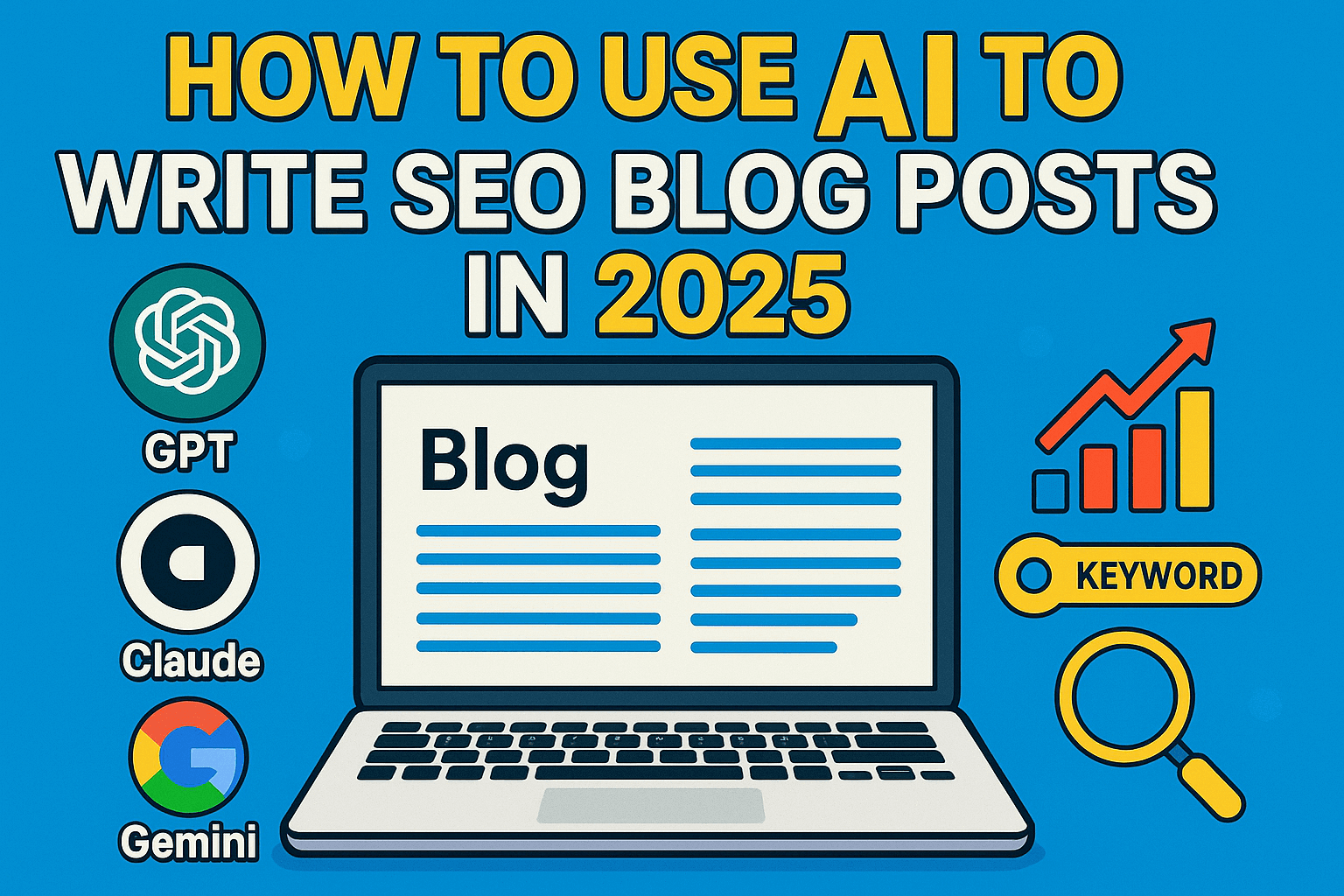 How to Use AI to Write SEO-Optimized Blog Posts in 2025: A Step-by-Step Guide